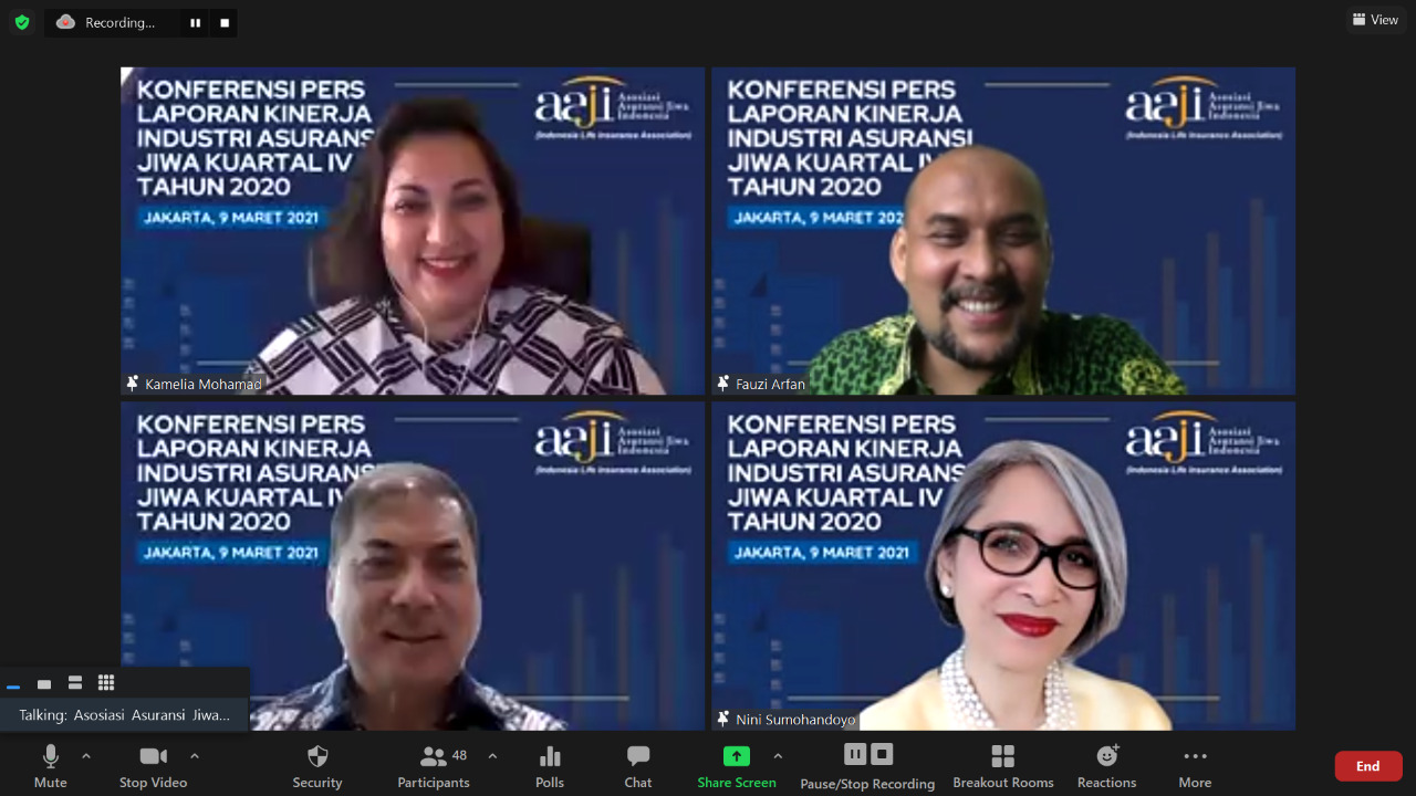 Laporan Kinerja Industri Asuransi Jiwa Kuartal IV 2020